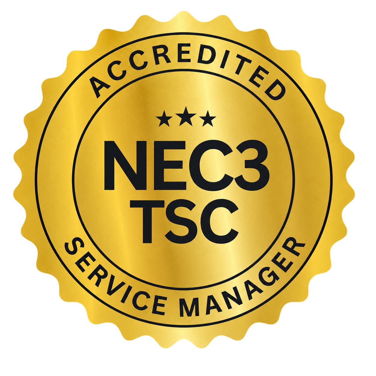 NEC3 TSC Accredited Service Manager